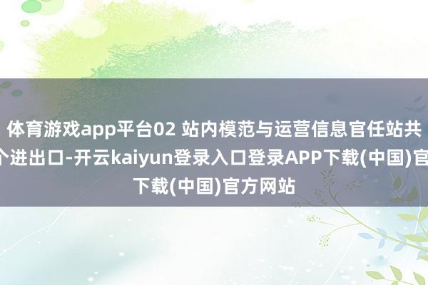 体育游戏app平台02 站内模范与运营信息官任站共绽开5个进出口-开云kaiyun登录入口登录APP下载(中国)官方网站