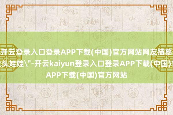 开云登录入口登录APP下载(中国)官方网站网友描摹其像